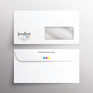 Sobres impresos personalizados