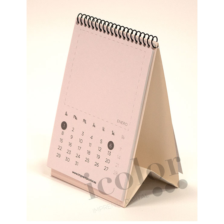 Calendario de sobremesa