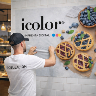 Vinilo impreso personalizado para negocios