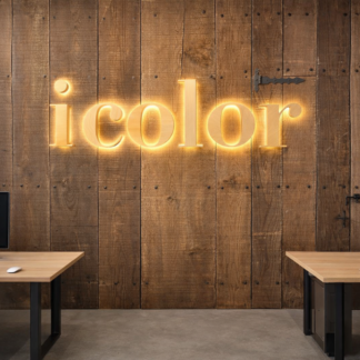 letras corporeas personalizadas para negocio, en madera, aluminio, diferentes acabados