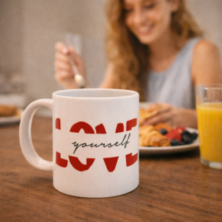 Taza Love para san valentín