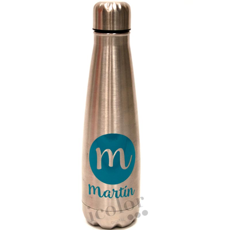 botella personalizada nombre