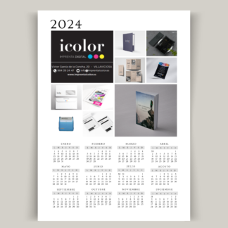 Calendario de lámina A3