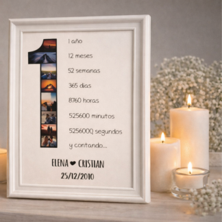 Lámina año con fotos