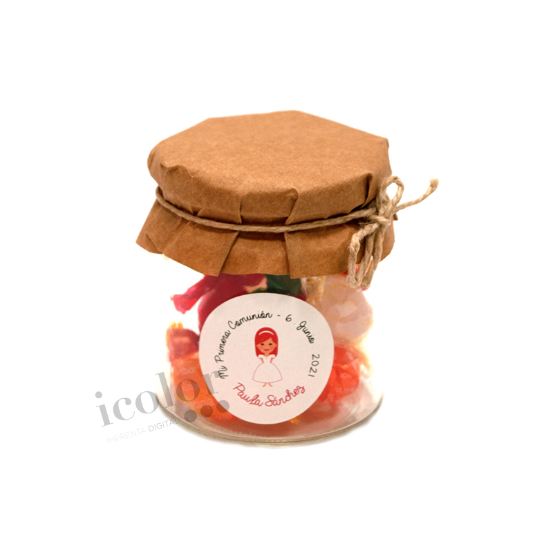 Pegatina comunión niños