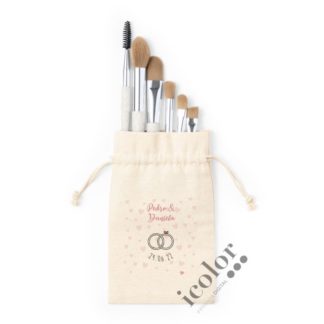 Set de brochas maquillaje moderno