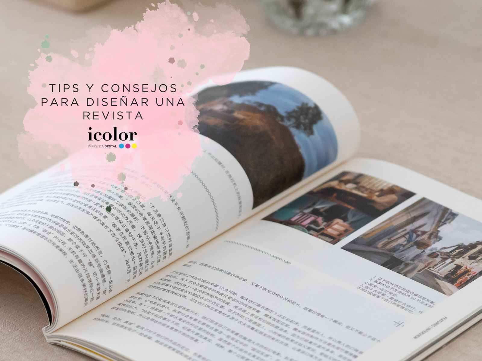 ¿cómo diseñar una revista?