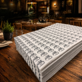 Papel Parafinado Alimentario Personalizado | Papel Antigrasa para Hostelería